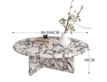 marble gold coffee table