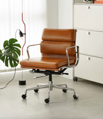 brown office chair