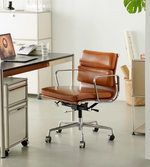 brown office chair