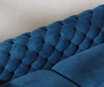 Two Seater Velvet Sofa