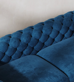 Two Seater Velvet Sofa