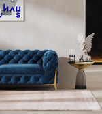 Two Seater Velvet Sofa