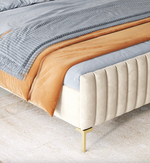 Velvet King Size bed