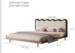 white King Size Bed