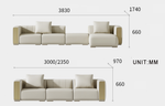 White Leather Sofa