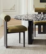 black Dining Table