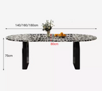 black Dining Table