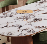 Stone top Dining Table