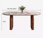 Stone top Dining Table