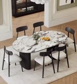 oval  Sintered Stone dining table