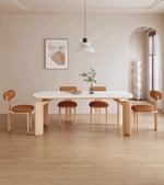 white square dining table