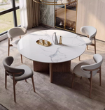 round dining table