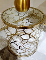 Glass Side Table