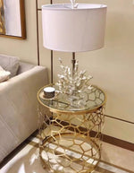 Glass Side Table