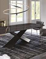 black Glossy Dining Table