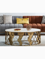 Round Marble Coffee Table