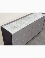 dark grey sideboard