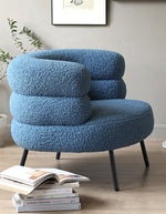 boucle dining chair