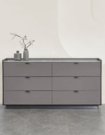 dark grey sideboard