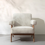 Pierre. J Capitol Complex Armchair Cotton Linen｜ DC Concept