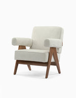 Pierre. J Capitol Complex Armchair Cotton Linen｜ DC Concept