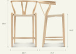 Wishbone Bar Stool